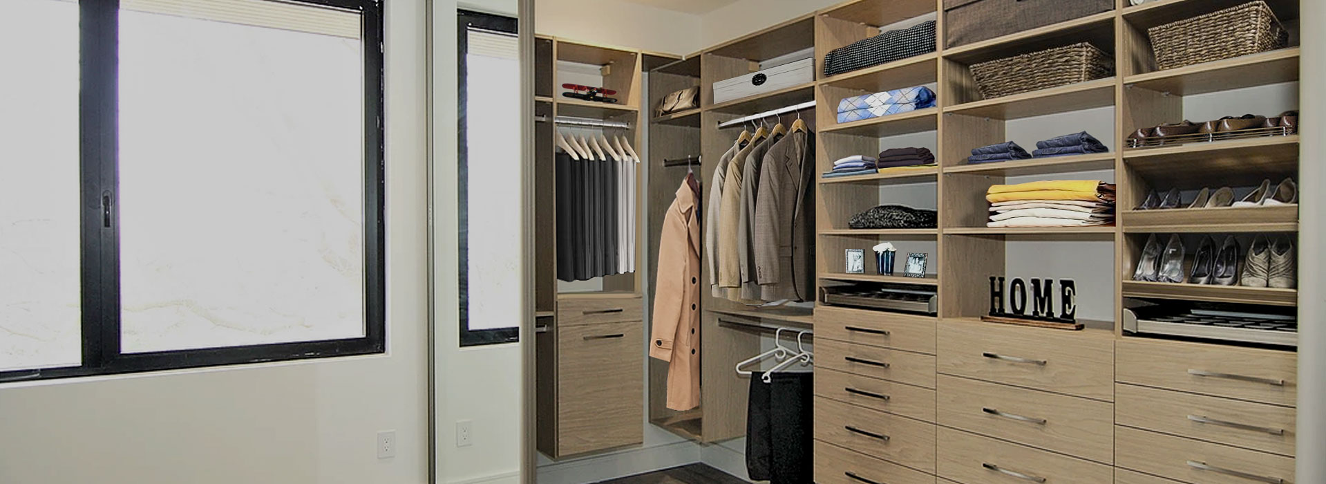 closet created by closetexpress