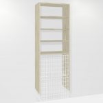 B002 (2-large basket 3-shelf)