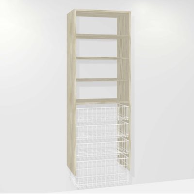 B310 (3-small basket 1-medium basket 3-shelf)