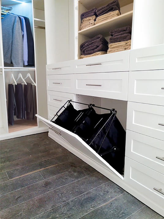 modern style closet