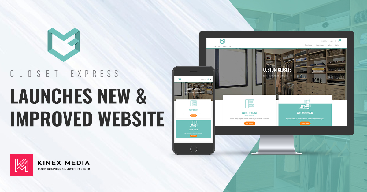 Closet Express Launches New & Improved Website